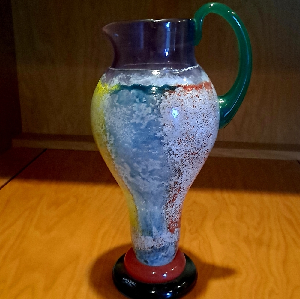 Kosta Boda pitcher